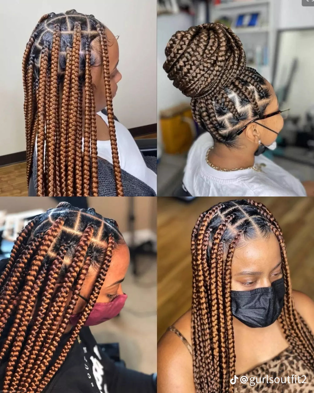 82 inches 165g Kanekalon Jumbo Braids extensions in Assorted Colours