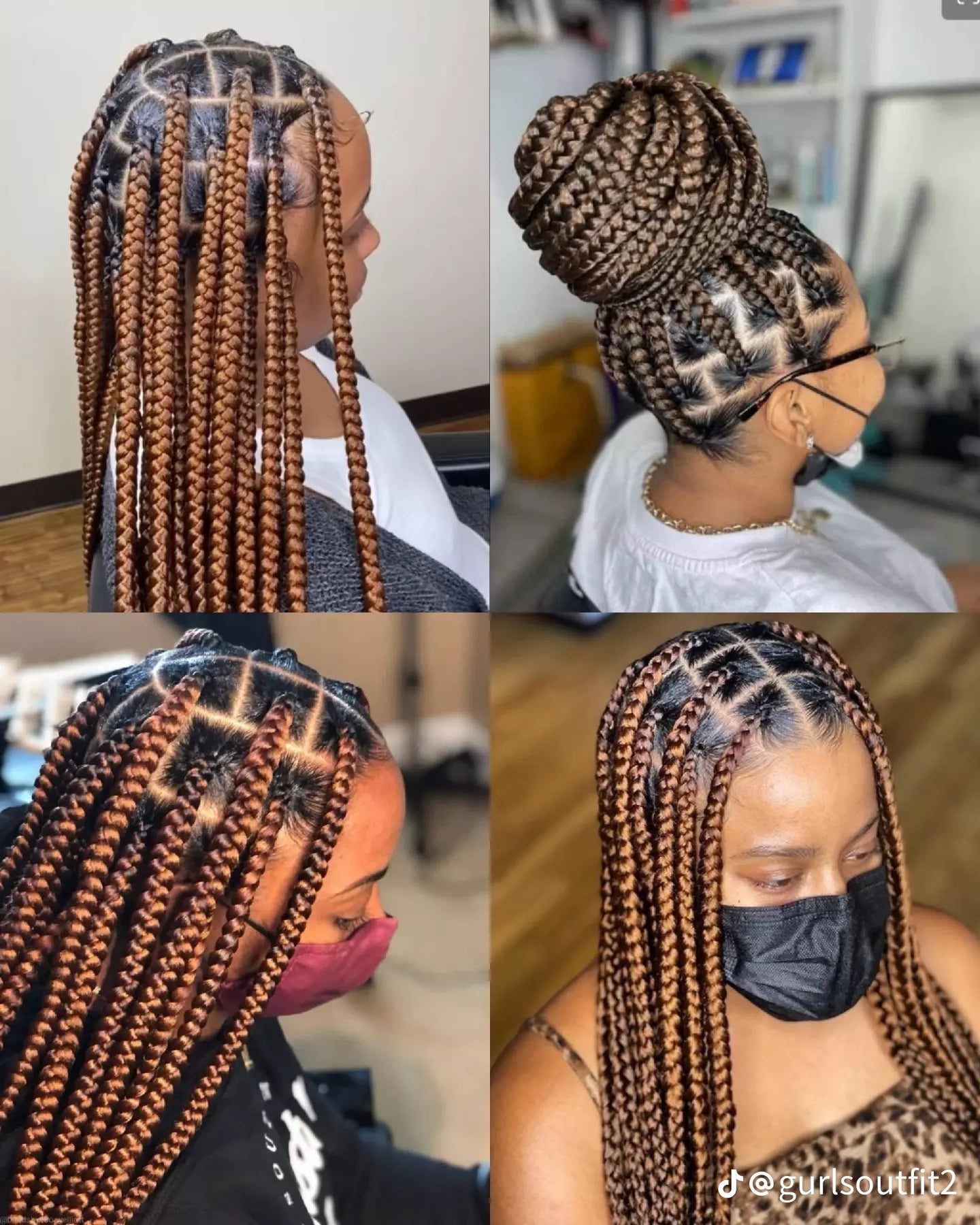 82 inches 165g Kanekalon Jumbo Braids extensions in Assorted Colours