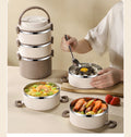 Multilayered Insulated Lunch Box with Thermal Bag