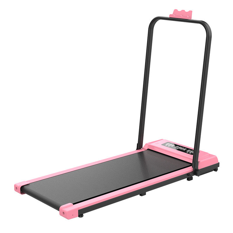 Foldable Home Walking & Jogging Treadmill with LED Display and Safety Handlebars