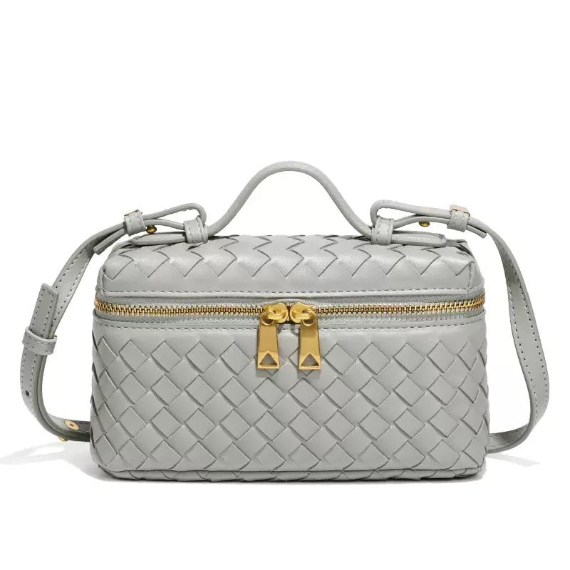 Woven Luxe Mini Crossbody Bag