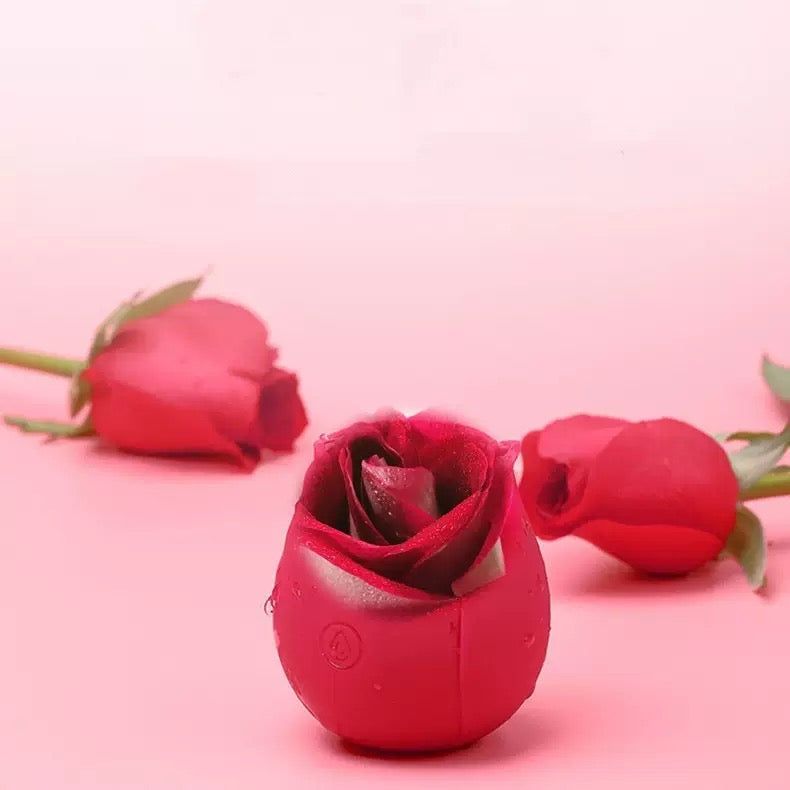 Rose Shape Sucking Clitoris Stimulation Vibrator