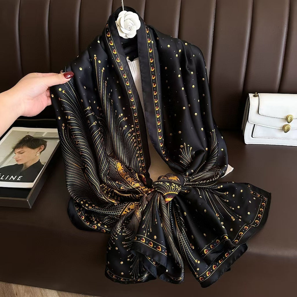 180x90cm High Quality Silk Scarves (Set of 6 designs)