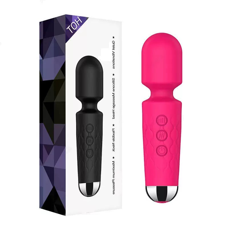 Powerful 20 modes Vibrator Magic-Wand Clitoris Stimulator