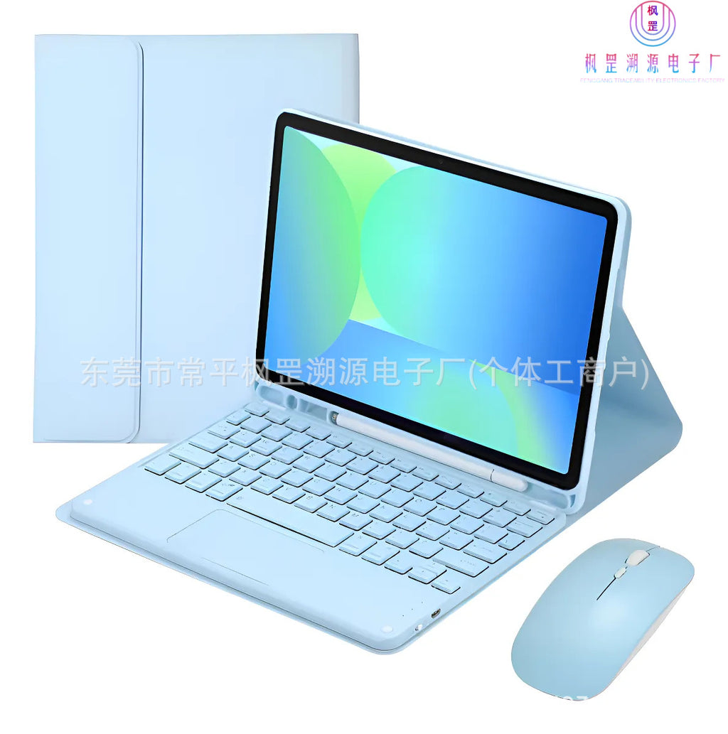 Universal Bluetooth Keyboard Case with Touchpad & Mouse (For Samsung Galaxy Tablets)