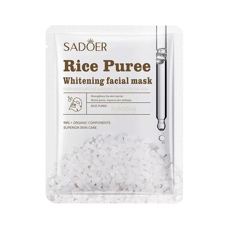 SADOER Plant & Fruit Sheet Face Mask Set (Pack of 11 – Mixed Variants)