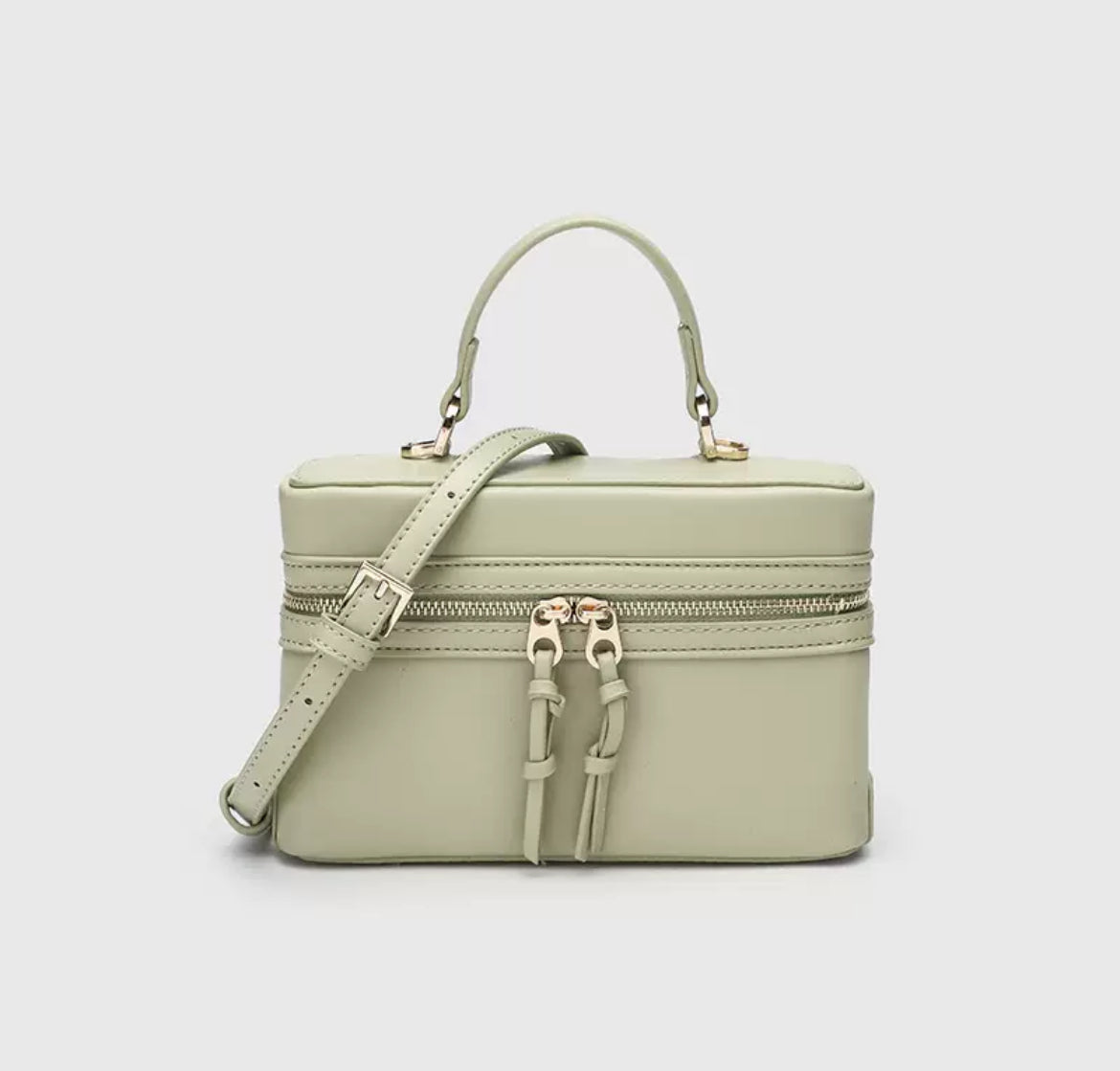 Classic Leather Structured Mini Handbag