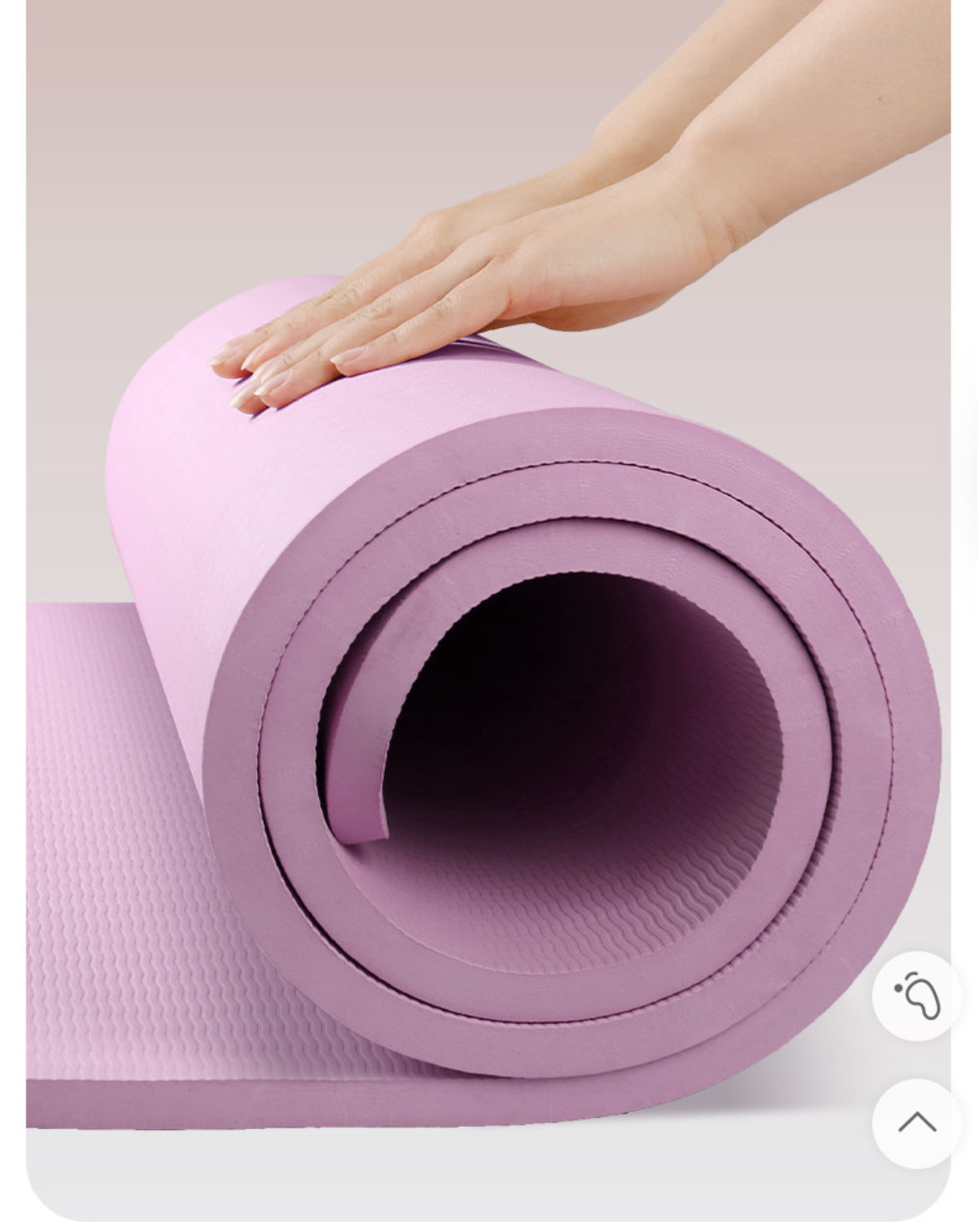 Extra Thick Quality 8mm Anti-Slip Yoga Mat (183 × 80cm)