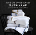 (3-Piece) Cotton Towel Set – Bath, Hand & Face Towels