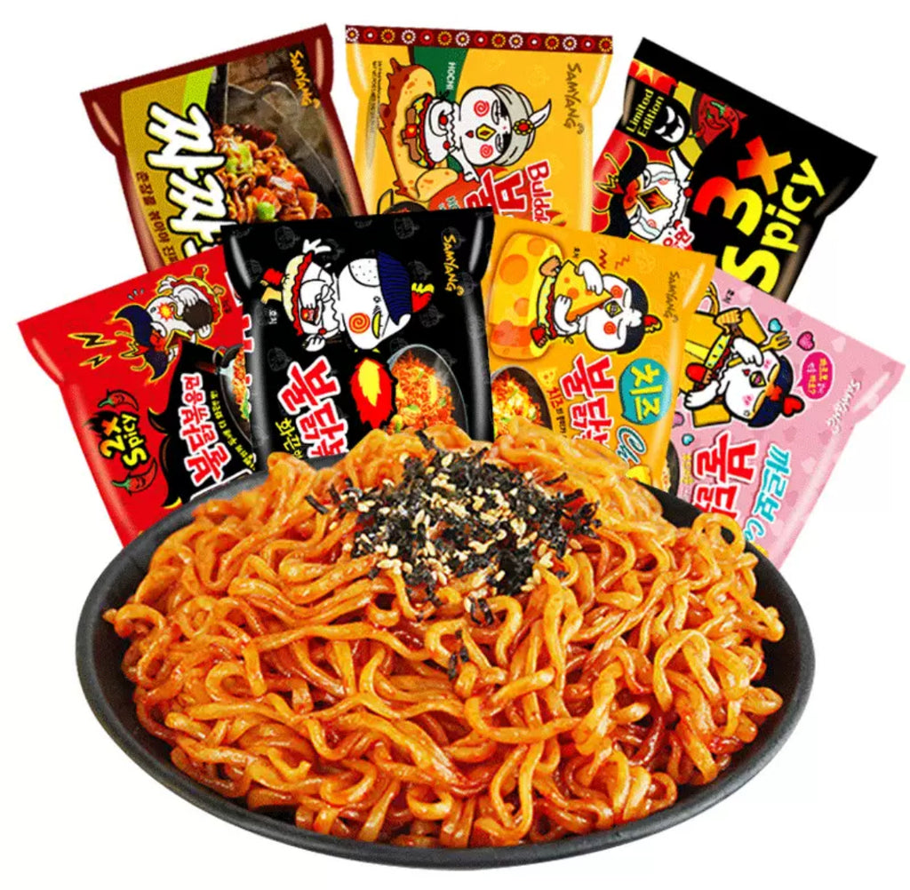 Wholesale Carton Deal 🔥: 40 packs of 140g Samyang Buldak Hot Chicken Ramen – 2× Spicy