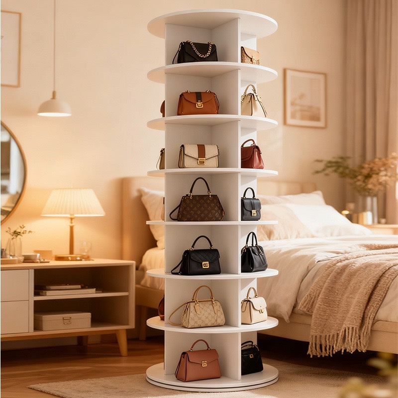 360° Rotating Shoe/Bag Rack