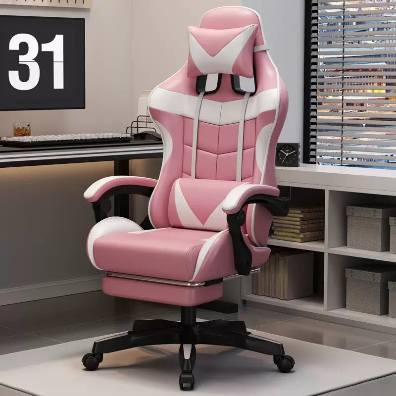 Ergonomic Gaming/Office Chair with Footrest