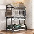 Multi-Layer Kitchen Plate & Cutlery Rack