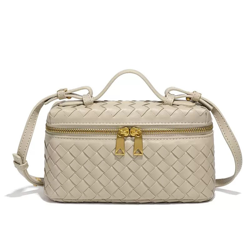 Woven Luxe Mini Crossbody Bag