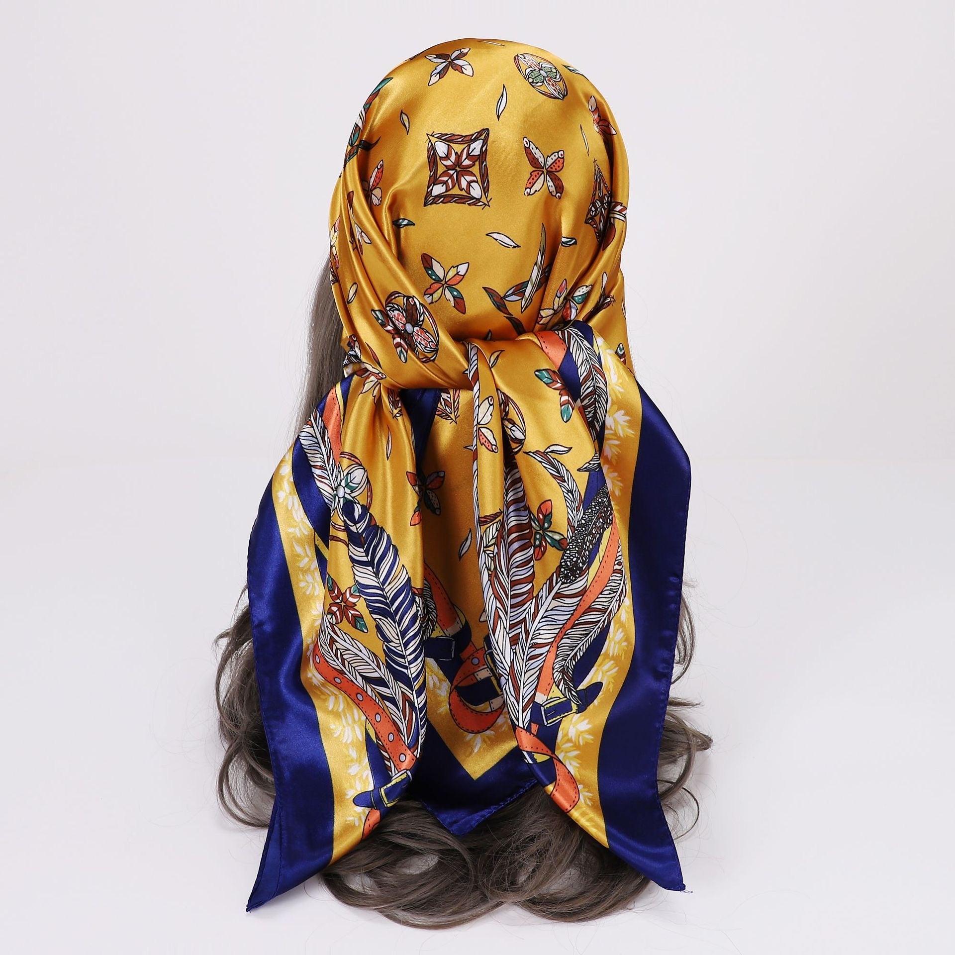 90x90cm High Quality Silk Scarves (Set of 6 designs)