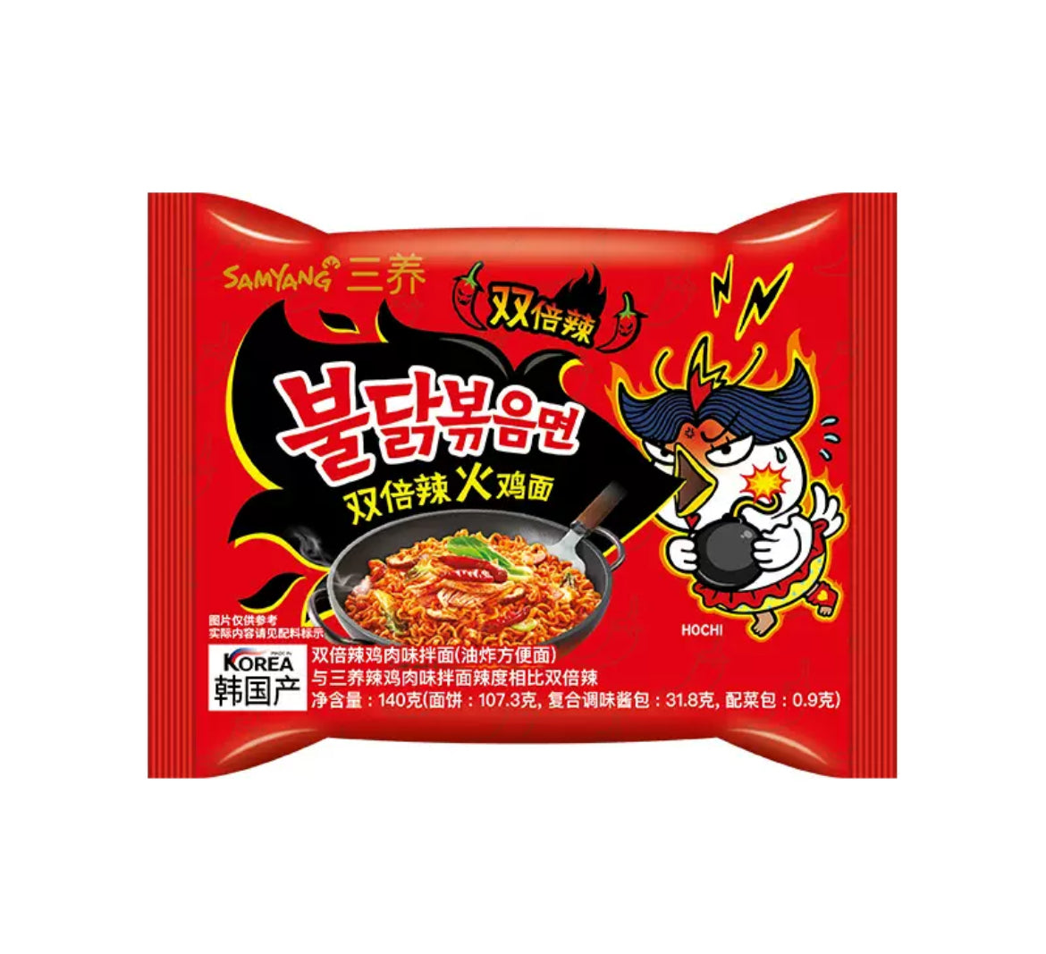 Wholesale Carton Deal 🔥: 40 packs of 140g Samyang Buldak Hot Chicken Ramen – 2× Spicy