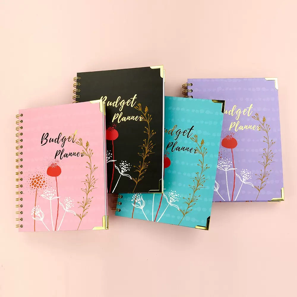 Hardcover Budget & Finance Planner Notebook
