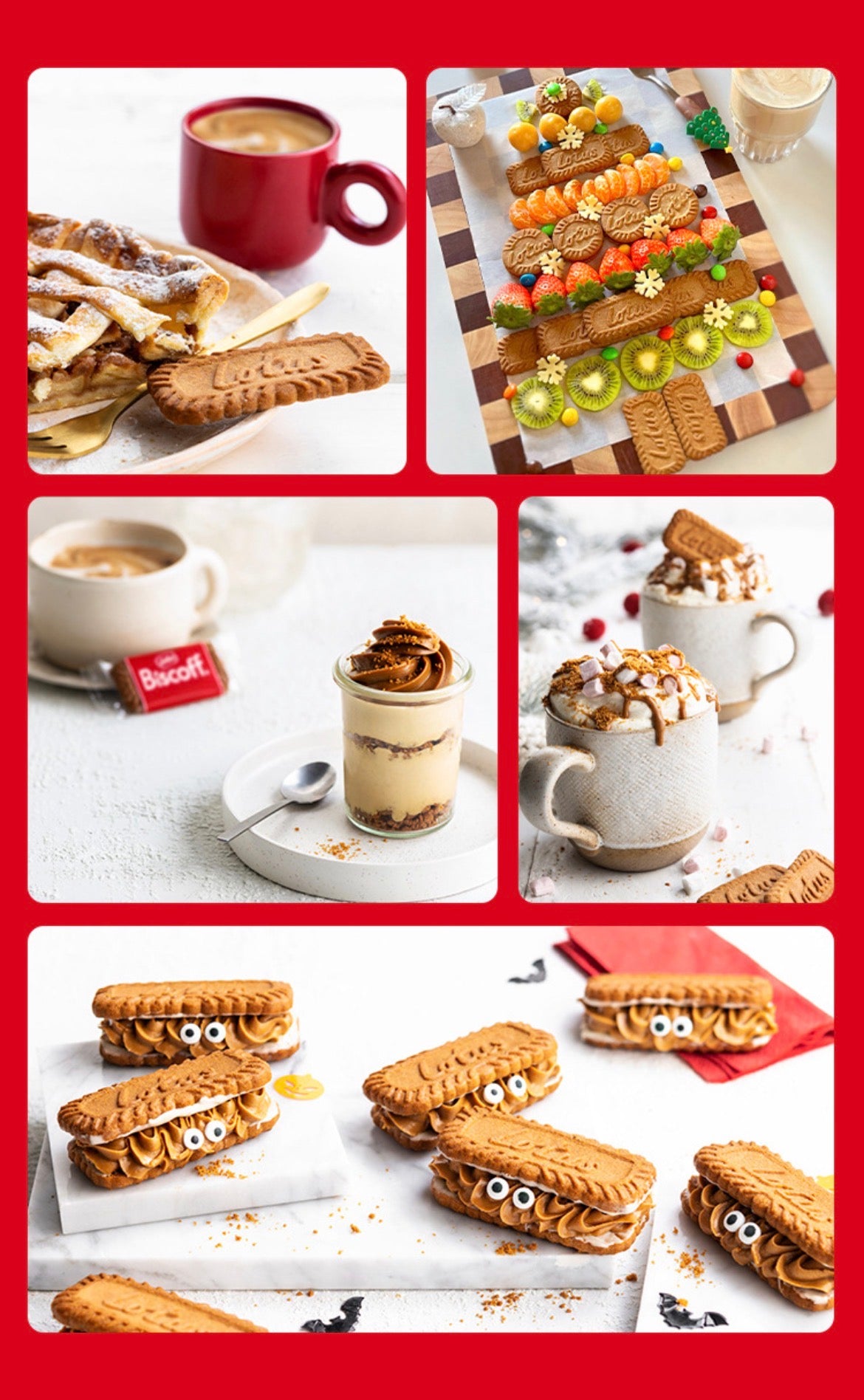 2 Boxes of Belgium Lotus Biscoff Original Caramel Cookies: 375g (3x125g)