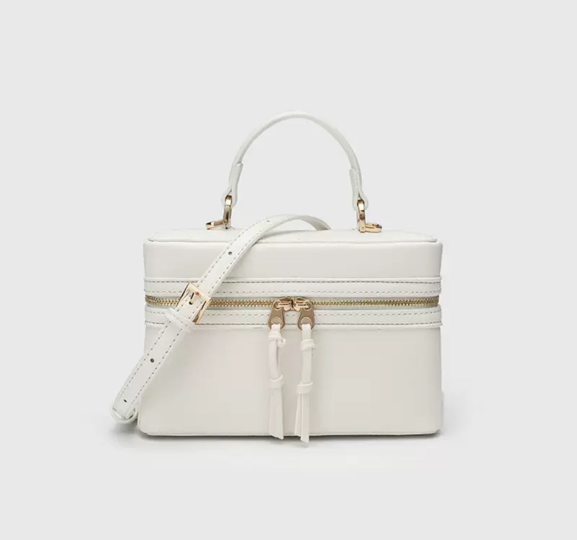 Classic Leather Structured Mini Handbag