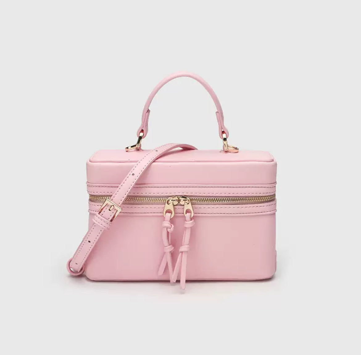 Classic Leather Structured Mini Handbag