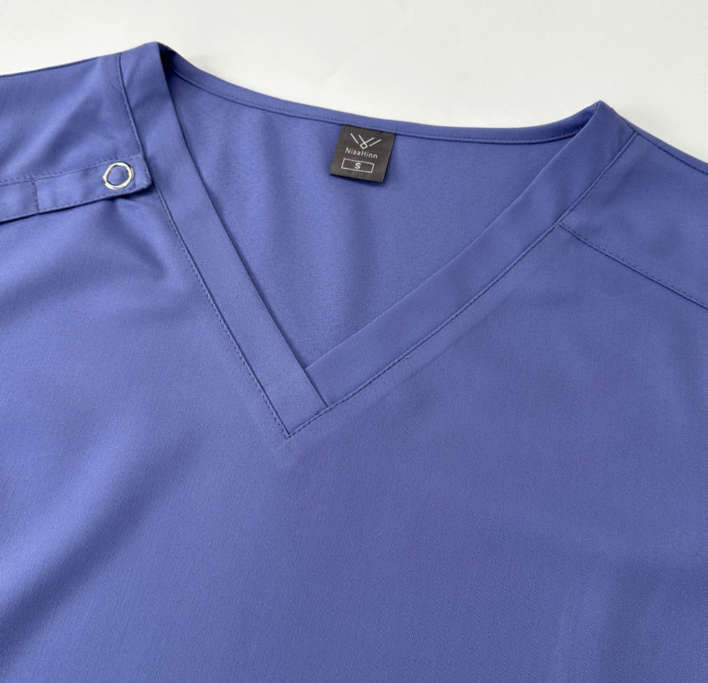 Premium Unisex Medical Scrubs Set | Breathable Top & Pants with Utility Pockets