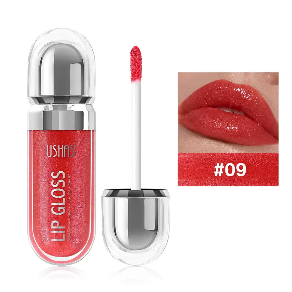 Ushas Glossy Shimmer Lip Gloss (MOQ-6 pieces)