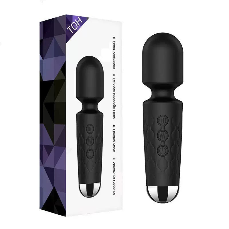 Powerful 20 modes Vibrator Magic-Wand Clitoris Stimulator