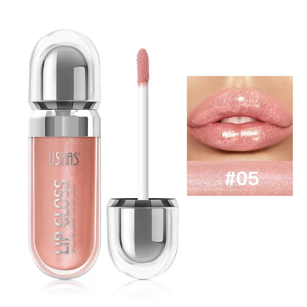 Ushas Glossy Shimmer Lip Gloss (MOQ-6 pieces)