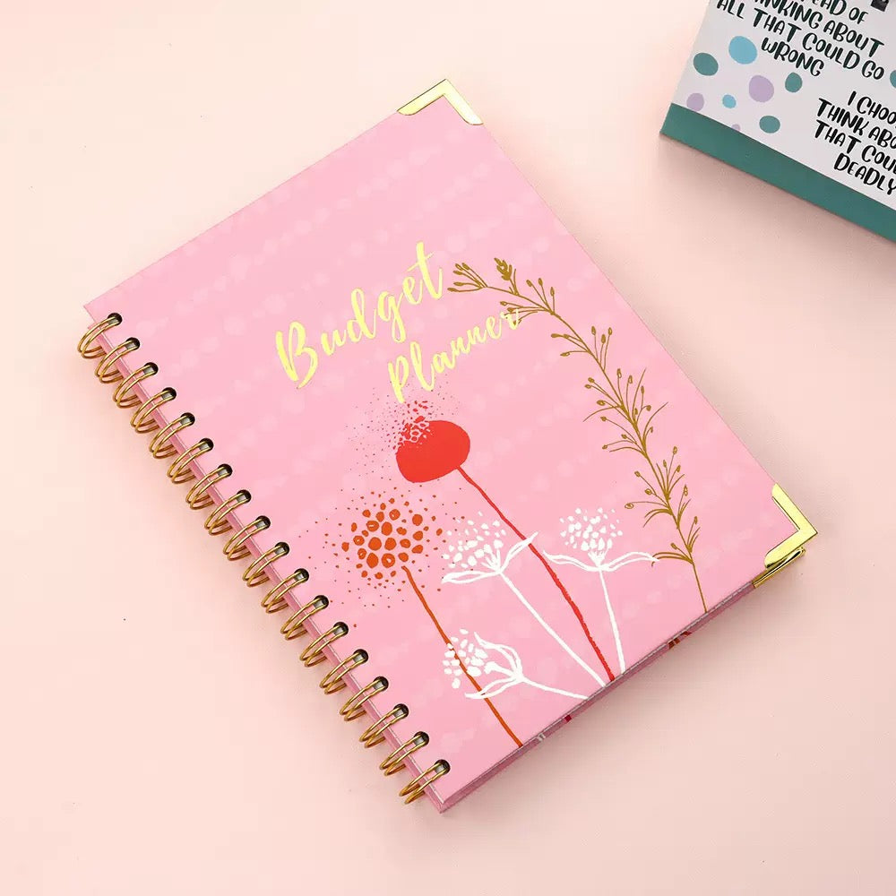 Hardcover Budget & Finance Planner Notebook