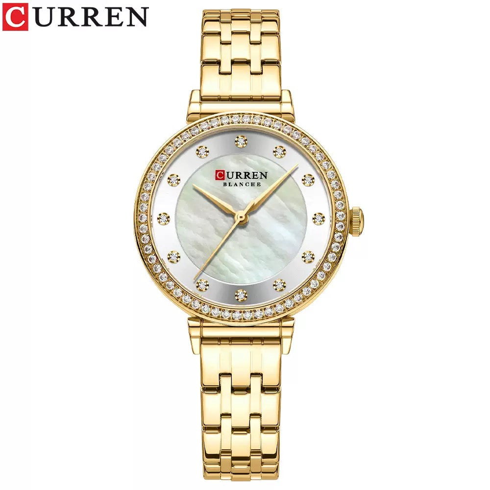 CURREN Blanche Chic Women’s Stainless Steel Watch (Comes Boxed)