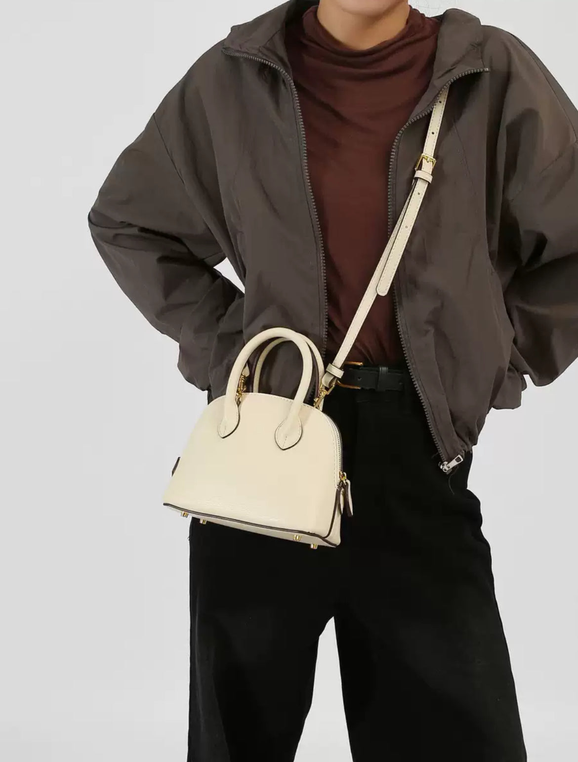 Classic Structured Mini Handbag for Women