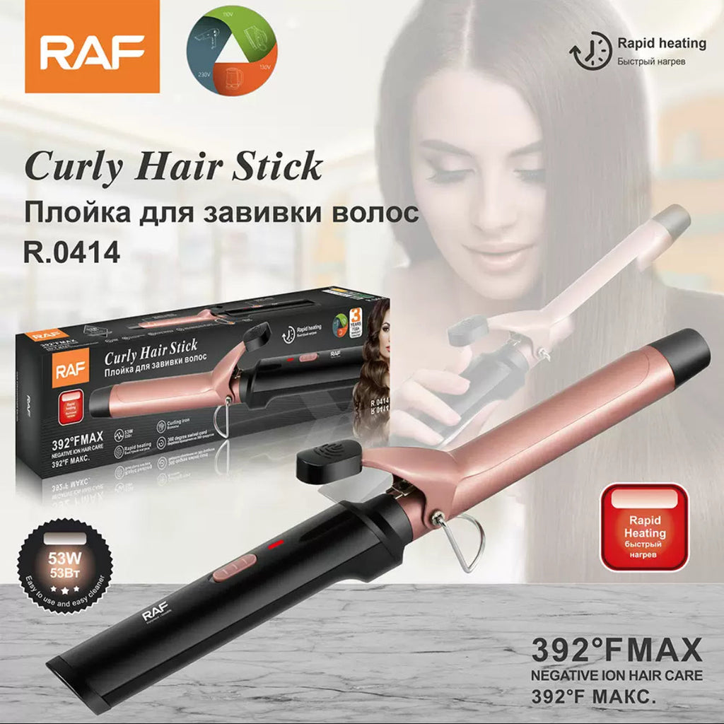 RAF Ceramic Curling Iron Stick (20mm)