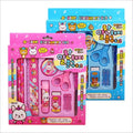 (Pack of 2) Cute Kids Stationery Set: All-in-One School Supply Kit