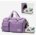 Large Capacity Travel & Gym Duffel Bag with Shoe Compartment