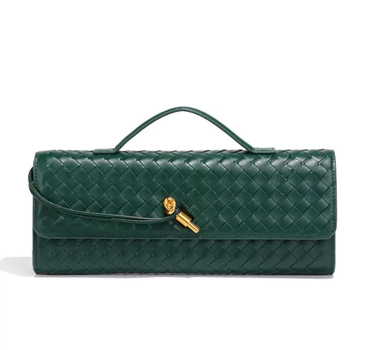 Classic Long Clutch Bag with Shoulder Strap