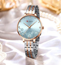 CURREN Blanche Women’s Floral Luxury Bracelet Watch (Comes Boxed)