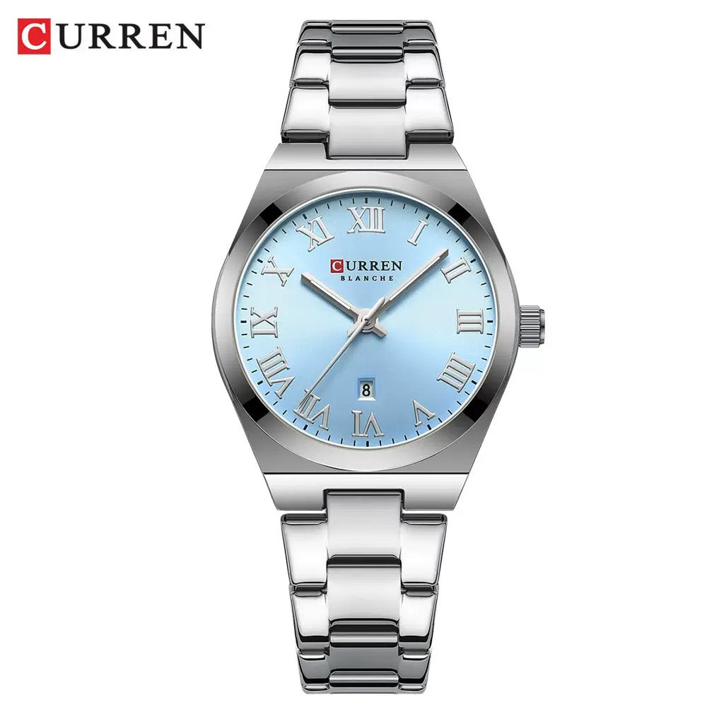 CURREN Blanche Elegant Women’s Stainless Steel Watch (Comes Boxed)