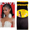 High Quality Chemical Fibre Hair with 100% Human Hair Feel: For Sew-in Braids/Ponytails (MOQ-3 Packs)