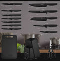 Premium Kitchen Knife Set with Block & Accessories