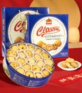 Classic Crown Family Assorted Danish Butter Cookies Tin 908g + Gift Box