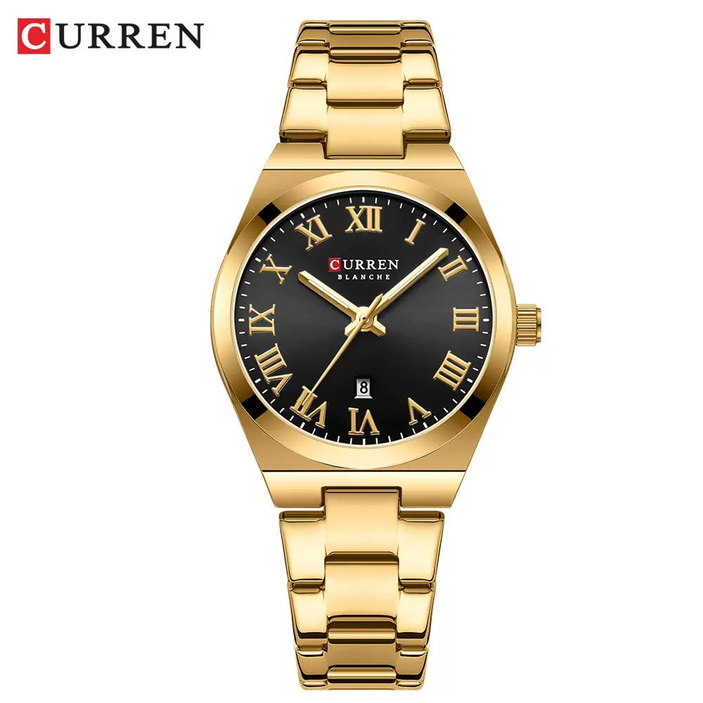 CURREN Blanche Elegant Women’s Stainless Steel Watch (Comes Boxed)