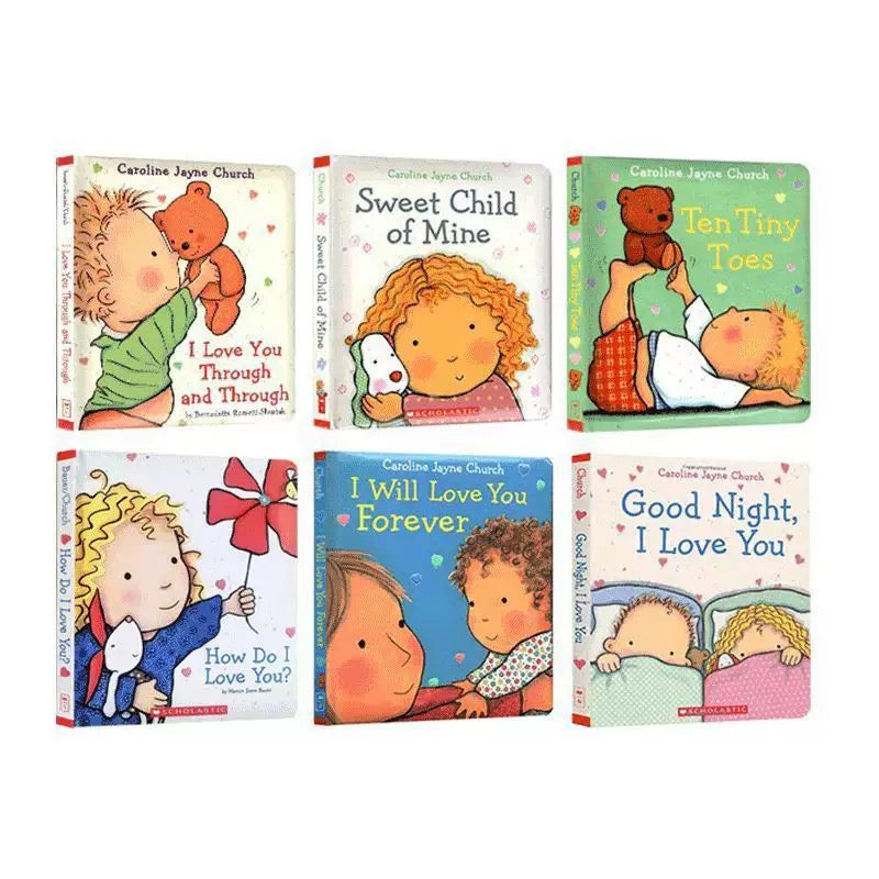 (6 Book Set) Baby Love Bedtime Story Book Collection