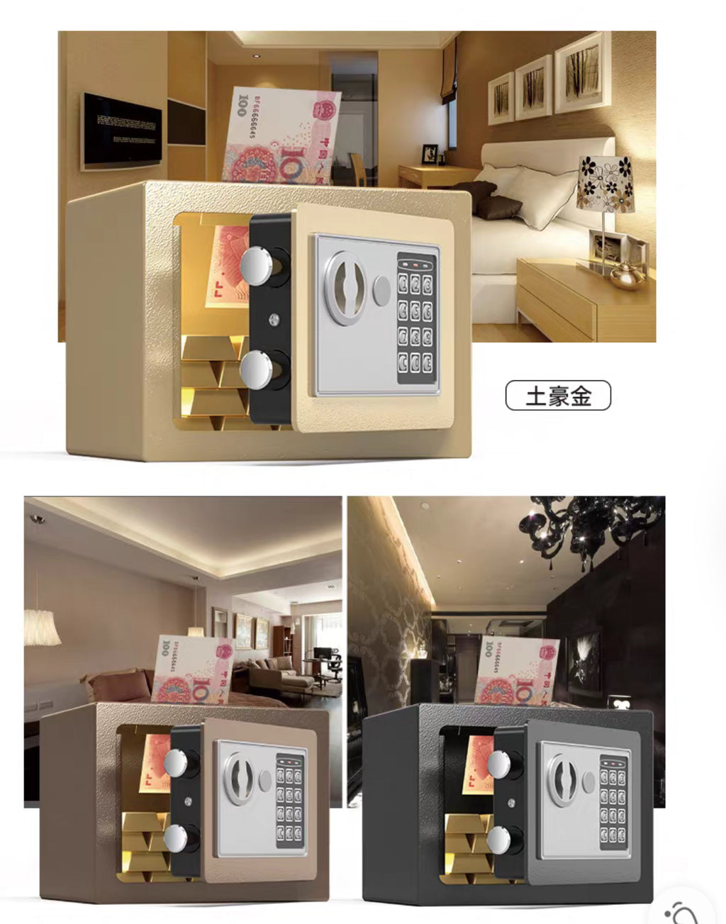 Compact Digital Electronic Safe Box 💰