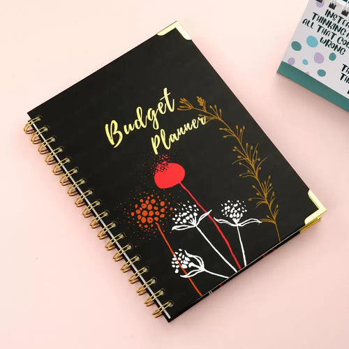 Hardcover Budget & Finance Planner Notebook
