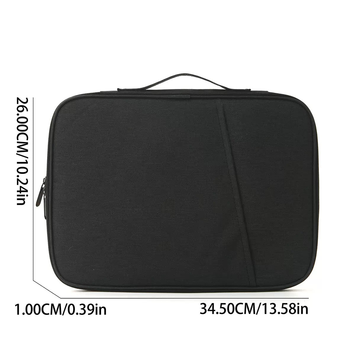 Universal 10–11” Tablet & Laptop Protective Carry Case with Handle