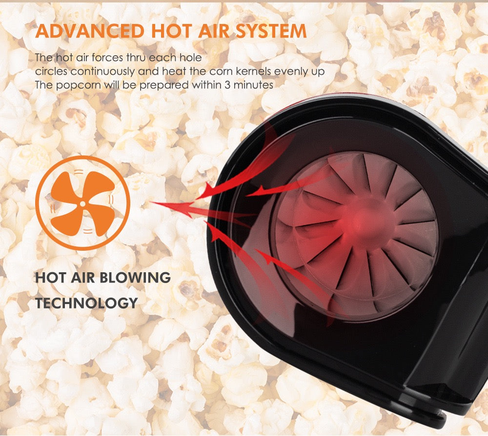 Electric Popcorn Maker Machine