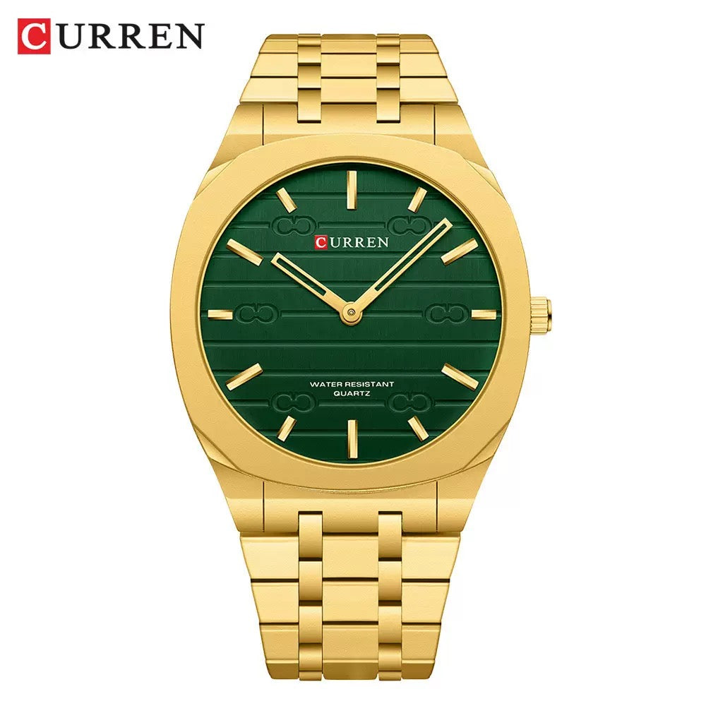 CURREN Elegant Two-Tone Stainless Steel Watch (Comes Boxed)