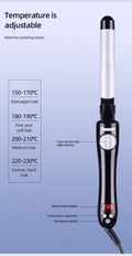 Automatic Rotating Hair Curling Iron with Digital Temperature Display (25mm)