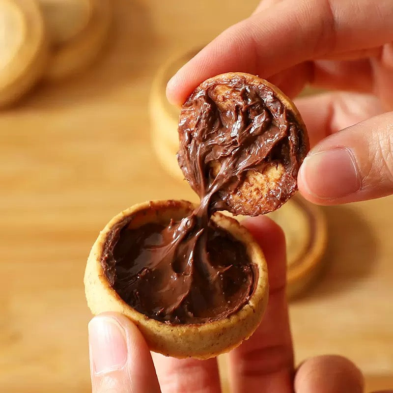 German Nutella Chocolate Filled Biscuits (28-Pack Box)