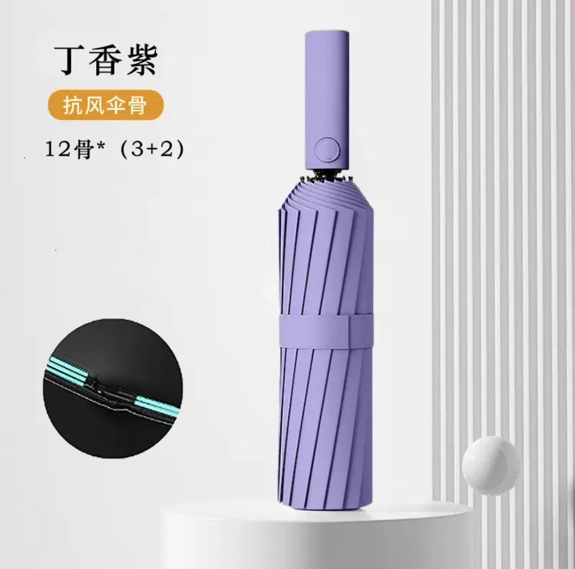 Fully Automatic Windproof Folding Umbrella